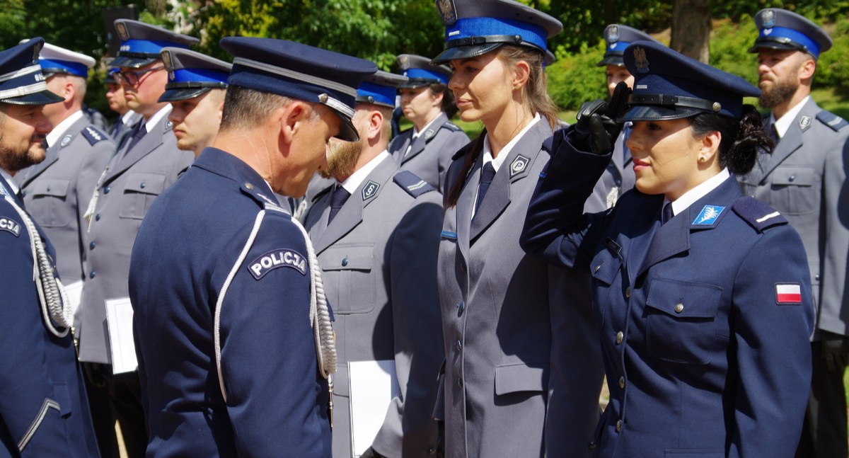 Uroczyste Obchody Święta Policji Komendy Powiatowej Policji w Mrągowie. Fot. KPP Mrągowo
