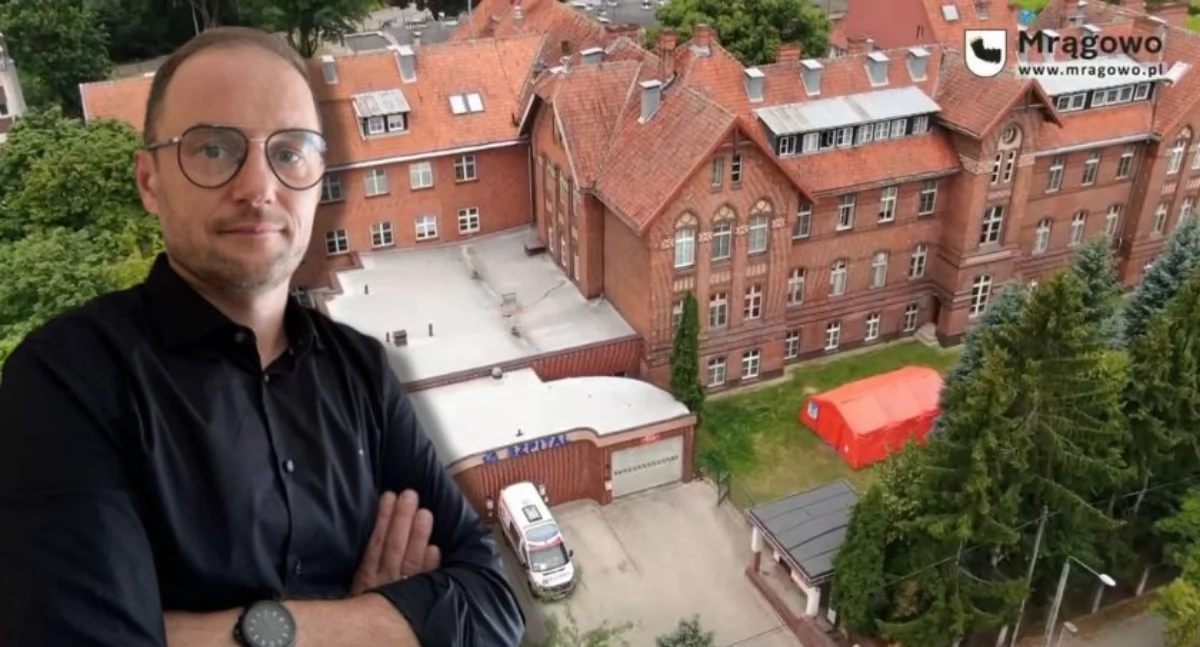 Urzędowe, Piotr Jakubczyk nowym prezesem zarządu mrągowskiego szpitala - zdjęcie, fotografia