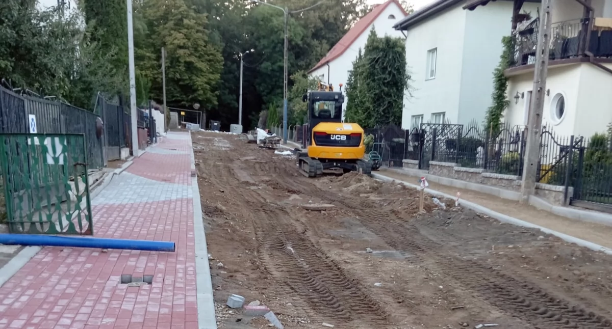 Na zdjęciu: Ulica Konopnickiej w Mrągowie od lipca 