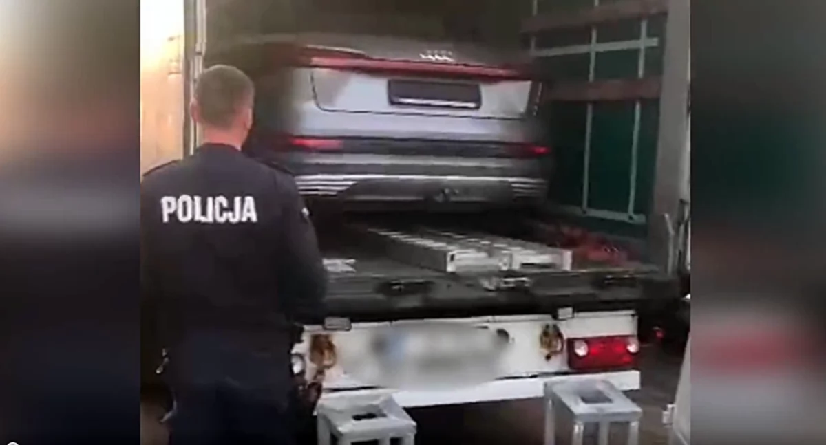 Policjanci z Mrągowa w akcji. Fot. materiały policyjne