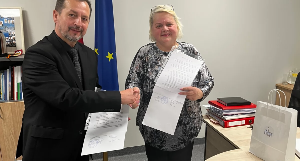 Edukacja, Mrągowie nawiązuje współpracę polską szkołą Litwie - zdjęcie, fotografia