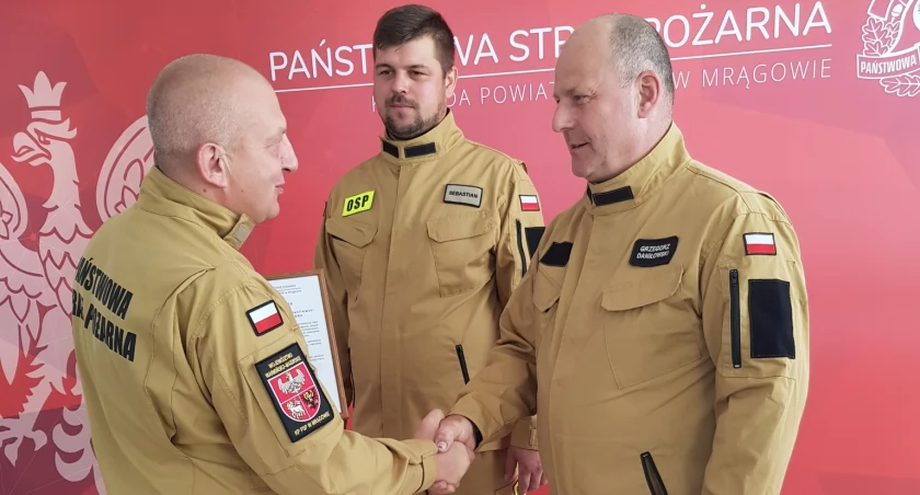 Fot. kpt. Marcin Kordek / PSP w Mrągowie