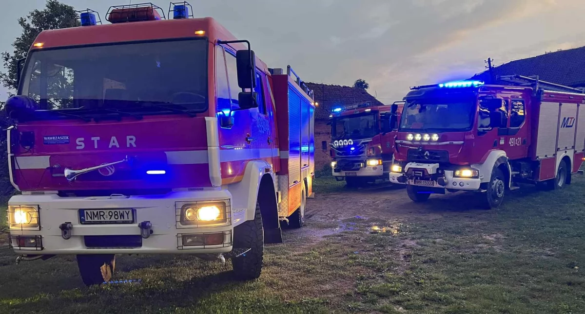 Fot. OSP Mikołajki / Facebook