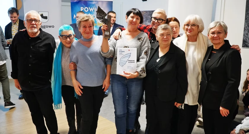 Grupa teatralna Arlekin z Iławy - zwyciężca 26. Przeglądu Teatrów Amatorskich im. Kasi Kowal. Fot. Paweł Krasowski