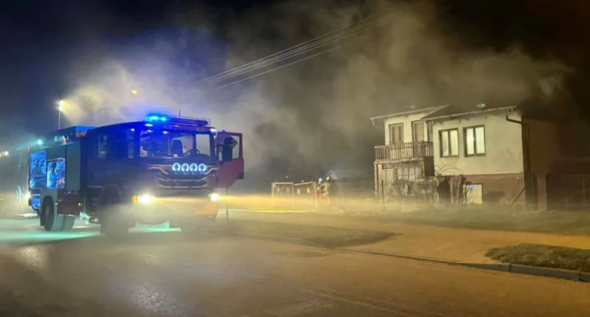 Fot. OSP Mikołajki / Facebook