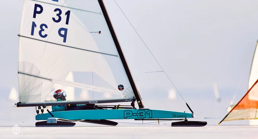 Robert Graczyk (MKŻ MIkołajki) wicemistrzem Polski w bojerach. Fot. Bartosz Modelski