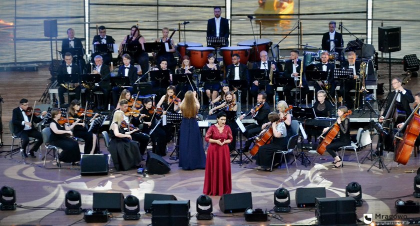 Festiwal Belcanto przez sześc lat gościł w malowniczej scenerii mrągowskiego amfiteatru. Fot. Michał Kaczyński/UMM