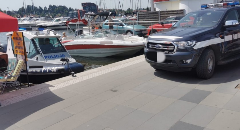 Niewybuch w jez. Mikołajskim to nie pierwszyzna. Fot. archiwum policji