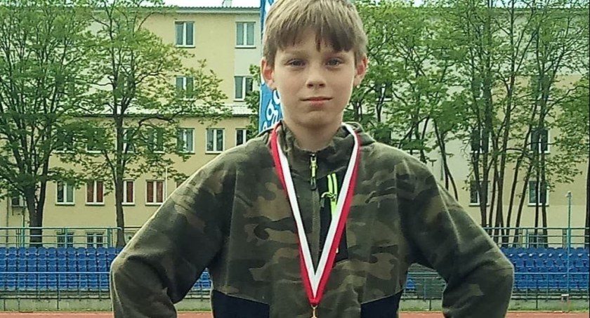Maciek Wilan (UKS Atos) podczas Athletics Unlimited Games będzie nas reprezentował w skoku wzwyż. Fot. archiwum klubu