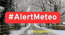 Ostrzeżenie meteorologiczne dla powiatu mrągowskiego. Uwaga na gołoledź!