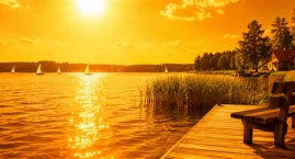 IMGW ostrzega: nadchodzą wyjątkowo gorące dni. W powiecie mrągowskim nawet 37°C
