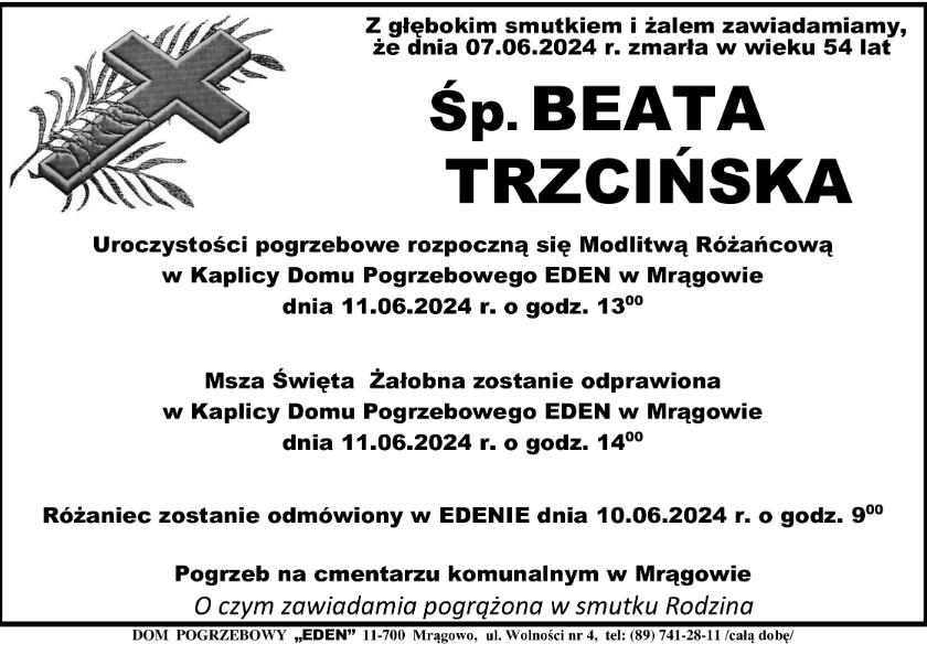 BEATA TRZCIŃSKA