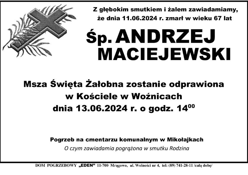 ANDRZEJ MACIEJEWSKI