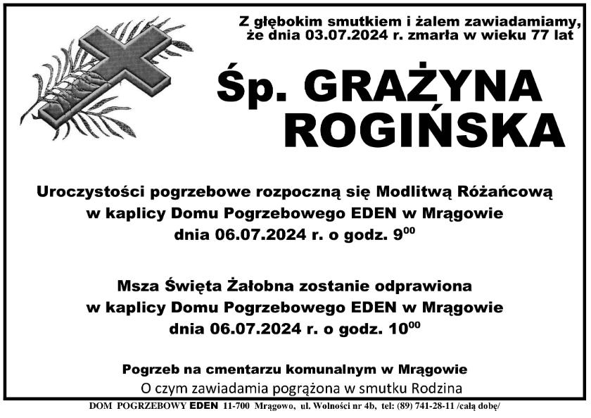 GRAŻYNA ROGIŃSKA