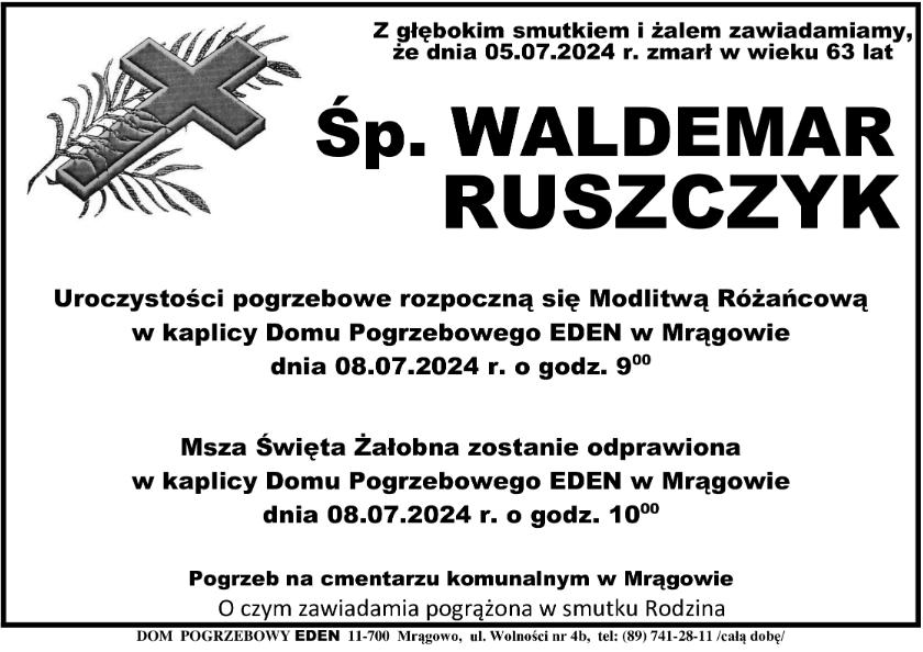 WALDEMAR RUSZCZYK