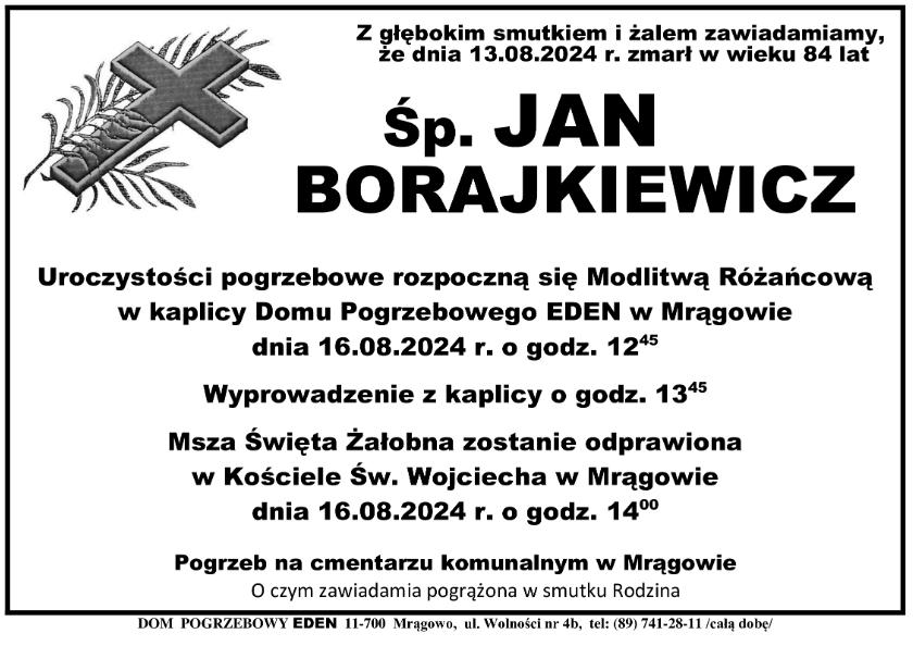 JAN BORAJKIEWICZ