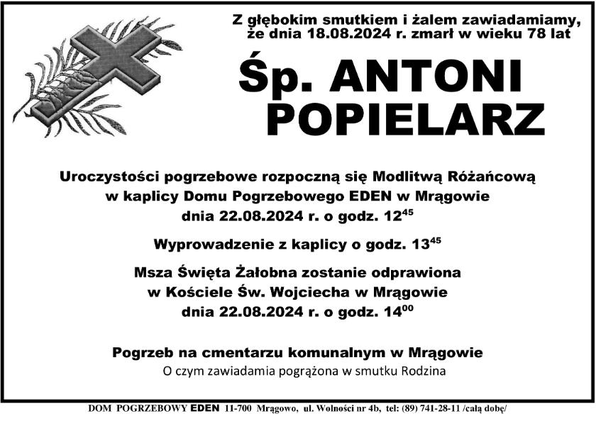 ANTONI POPIELARZ