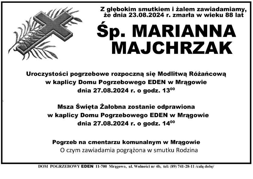 MARIANNA MAJCHRZAK