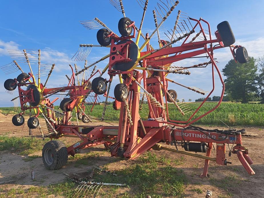 zgrabiarka KUHN 7822 grabi 7.5m do boku lub na...