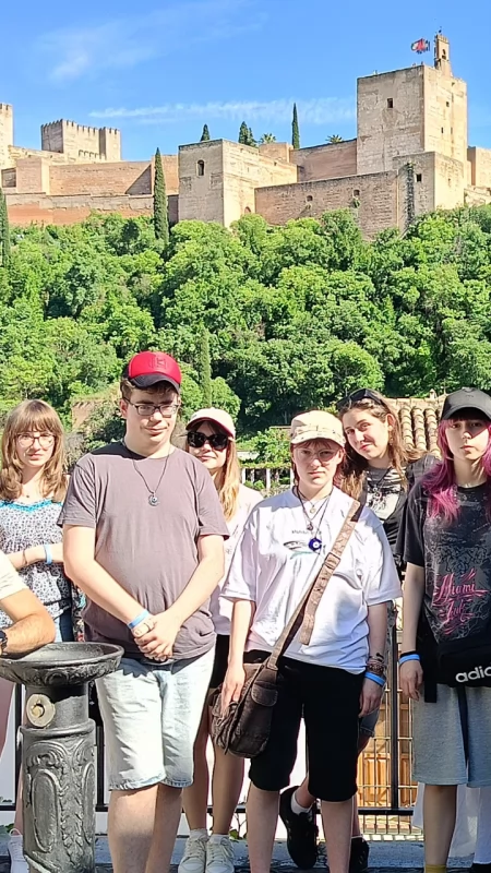 Uczniowie z Mrągowa na zagranicznych stażach w Hiszpanii