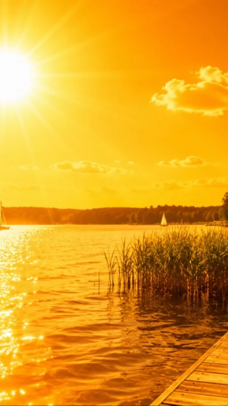 IMGW ostrzega: nadchodzą wyjątkowo gorące dni. W powiecie mrągowskim nawet 37°C