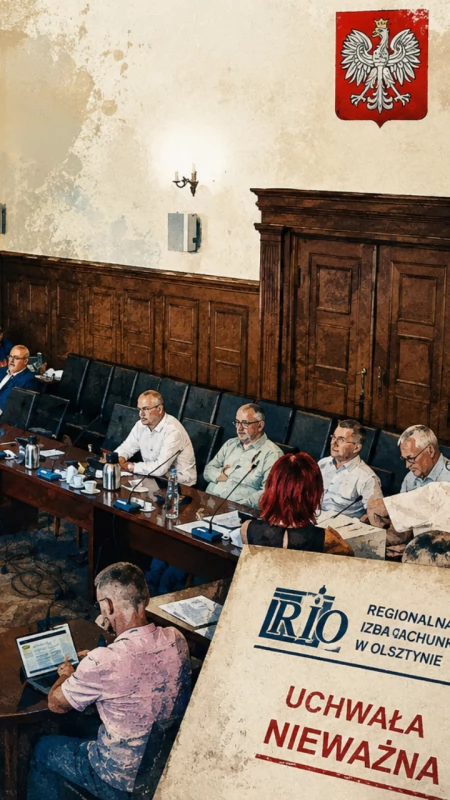 Spór o absolutorium w Mrągowie. Izba Obrachunkowa kwestionuje decyzję radnych