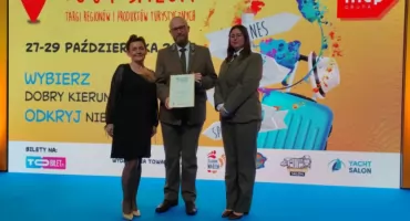 Aplikacja Mazurskiego Parku Krajobrazowego nagrodzona podczas targów Tour Salon