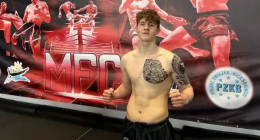 Kickbokser UKS Fight Club Mrągowo przez pół roku walczył z kontuzją - teraz zapowiada powrót na ring