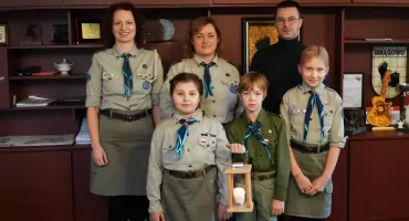 Betlejemskie Światło Pokoju dotarło do Mrągowa