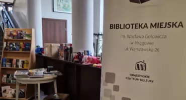 Biblioteka Miejska w Mrągowie z dofinansowaniem!