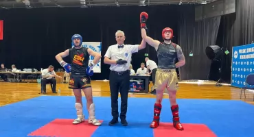 Bartosz Stańczyk mistrzem Polski młodzieżowców w kickboxingu