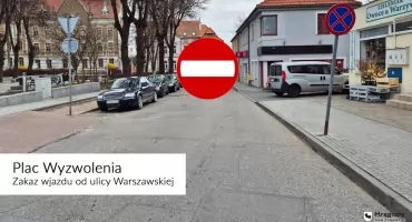 Nowa organizacja ruchu w Mrągowie. Będzie więcej miejsc parkingowych