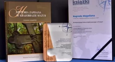 Album o mazurskich cmentarzach ewangelickich z nagrodą Magellana