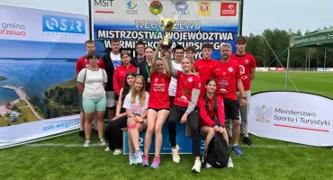 UKS Atos Woźnice rozbija bank w Węgorzewie
