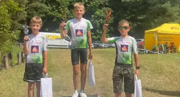 Rowerzyści z Mrągowa okupowali podium Ligi MTB po Krainie Tysiąca Jezior