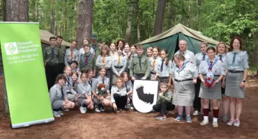 Obozowicze z Mrągowa dołączyli do akcji #HaloKosmos