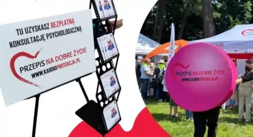 Przepis na dobre życie: Edukacyjne stoisko ogólnopolskiej kampanii w Mikołajkach