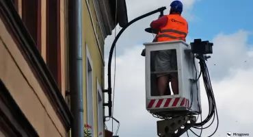 W Mrągowie jaśniej, bezpieczniej i bardziej ekologicznie