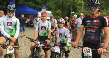  Mrągowscy kolarze MTB pokazali klasę na Mistrzostwach Polski w Połczynie-Zdroju