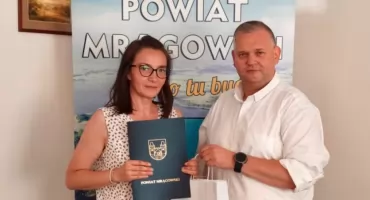 20 lat pracy w Starostwie Powiatowym w Mrągowie