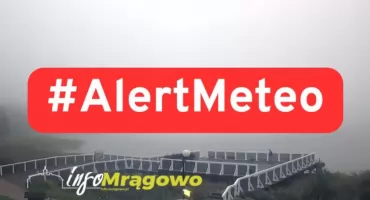 IMGW ostrzega przed gęstą mgłą w powiecie mrągowskim