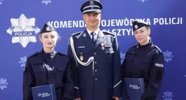 Nowe funkcjonariuszki w szeregach mrągowskiej policji