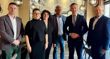 Wicewojewoda Mateusz Szauer z wizytą w powiecie mrągowskim