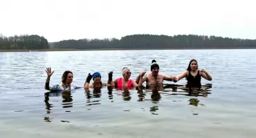 Czerwonkowe Morsy pierwsze zanurzenie mają już za sobą