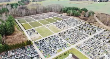 Cmentarz przy ul. Młodkowskiego powiększony. Mrągowo zakończyło ważną inwestycję