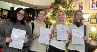 Młodzież zasila grono wolontariuszy Hospicjum Domowego w Mrągowie