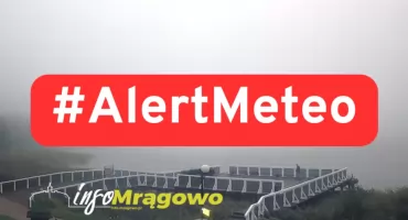 Ostrzeżenie meteorologiczne dla powiatu mrągowskiego. Gęsta mgła i ograniczona widoczność