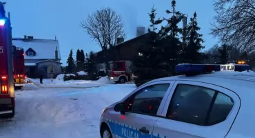 Heroiczna akcja w Pieckach. Gdyby nie dzielnicowy mężczyzna pewnie zginąłby w pożarze