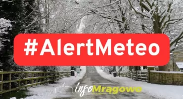 Ostrzeżenie meteorologiczne dla powiatu mrągowskiego. Uwaga na gołoledź!