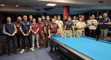 Sukcesy mrągowskich bilardzistów w Kętrzynie